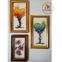 Hand Made (අත්කම් බිත්ති සැරසිලි ) | Wall decorations | Paper flowers | Crafts | ordering.lk | Get the best Web Site Trusted Brands Online Shopping Explore Products! Books Electronics & many More!